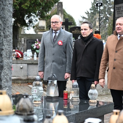 Hołd dla socjalistycznych bohaterów Radomia.